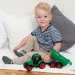 LENA: Nákladní auto s traktorem, přívěsem a figurkou 36cm