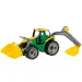 LENA: Obří traktor s nakladačem a lopatou žlutě/zelený 65cm