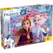 Ledové království 2 2 v 1 60dílné puzzle a omalovánka 50x35 cm – Lisciani