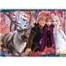 Ledové království 2 v 1, 48dílné puzzle a omalovánky 35x25 cm – Lisciani