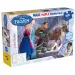 Ledové království tým 2 v 1, puzzle a omalovánky, 108 dílků, 70x50 cm – Lisciani