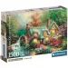 Lesní chata, puzzle 1500 dílků HQC, 84,5x59,5 cm - Clementoni