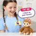 Little Live Pets: Mini Maki Pepi Peach interaktivní krémová opička