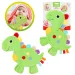 Little Stars: Kousátko s dinosaury, chrastící šátek