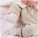 Llorens: Reborn omezená edice životní novorozence s copánkovými šaty 42 cm