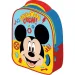 Luna: 3D batoh do školky s motivem Mickey Mouse, 26x10x32 cm