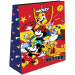 Luna: Dárková taška s potiskem Mickeyho Mouse a jeho přátel 33 x 12 x 45 cm