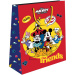 Luna: Dárková taška s potiskem Mickeyho Mouse a jeho přátel 33 x 12 x 45 cm