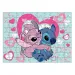 Luna: Disney Stitch 100dílné puzzle svítící ve tmě