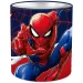 Luna: Kovový válcový stojan na psací potřeby Spider-Man 10x11 cm
