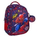 Luna: Must Team Spider-Man Thwip zaoblený tříkomorový batoh 32x18x43 cm