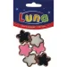 Luna: Plastová hvězda sada 6 ks 20 mm