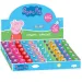 Luna: Razítko na konec pastelky Peppa Pig, různé druhy, 1 ks