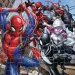 Luna: Spider-Man omalovánkové puzzle, 42 dílků