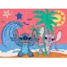 Luna: Stitch 4 v 1 puzzle set