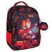Luna: Zakulacený tříkomorový batoh Must Team Iron Man 32x18x43 cm