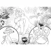 Lví král 2 v 1 24dílné Eco mini puzzle a omalovánka 35x25 cm – Lisciani