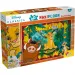 Lví král 2 v 1, maxi puzzle 60 dílků a omalovánky 70x50 cm - Lisciani