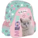 Můj malý přítel Fluffy Kitty dětský batůžek s kočičkou 28x25 cm