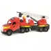 Magic Truck: Hasičský vůz s fluoreskujícími světly 81cm - Wader