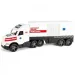 Magic Truck: Záchranný kamion s fluoreskujícími světly 81cm - Wader