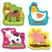 Malá zvířata na farmě - dětské puzzle set - Trefl
