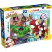 Marvel Spidey 2 v 1 maxi 24dílné puzzle a omalovánka 70x50 cm - Lisciani