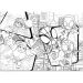 Marvel Spidey 2 v 1 maxi 4x48dílné puzzle a omalovánka 35x25 cm - Lisciani
