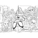 Marvel Spidey 2 v 1, puzzle se 48 dílky a omalovánky 35x25 cm – Lisciani