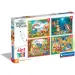 Medvídek Pú 4 v 1 puzzle - Clementoni