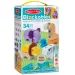 Melissa &amp; Doug: Blockables - Safari zvířecí dřevěná herní sada - Spin Master