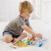 Melissa &amp; Doug: Dřevěná didaktická tabulka – zámky a západky pro rozvoj dovedností - Spin Master