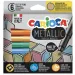 Metalické MaxiTip 6ks sada fixů - Carioca