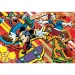 Mickey Mouse 2 v 1, 60dílné puzzle a omalovánka 50x35 cm - Lisciani