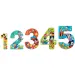 Mickey Mouse puzzle s čísly, 15 kusů
