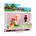 Minecraft 3D figurka s natahovacím zvířátkem 2. série v různých provedeních 1 ks