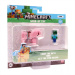 Minecraft 3D figurka s natahovacím zvířátkem 2. série v různých provedeních 1 ks