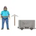 Minecraft: Film – Herní sada Steve a důlní vozík – Mattel
