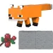 Minecraft: Herní figurka lišky s doplňky – Mattel