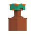 Minecraft Reveal minifigurka v úložném boxu – Azalea – Mattel