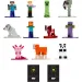 Minecraft nano překvapení figurka, různé druhy, 1 ks – Simba Toys