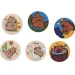 Mini samolepicí bloček Capybara 45x45 mm, 50 listů, různé druhy, 1 ks