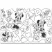 Minnie Mouse 2 v 1, puzzle a omalovánka, 60 dílků, 50x35 cm - Lisciani