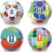 Mistrovství světa FIFA 2026 mini gumový míček 14 cm 1 ks - Mondo Toys