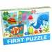 Mořská zvířátka Baby puzzle - D-Toys