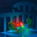 Molto: GusyLuz plyšový chameleon se světlem na spaní