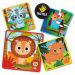 Montessori Baby: Dotyková puzzle - Zvířata