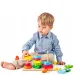 Montessori dřevěná věžová stavebnice - Woodyland