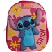 Must: Stitch s 3D vzorem zaoblený batoh do školky 26x10x32 cm