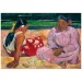 Muzejní sbírka: Gauguin - Tahitské ženy na pláži 1000dílné puzzle s plakátem - Clementoni